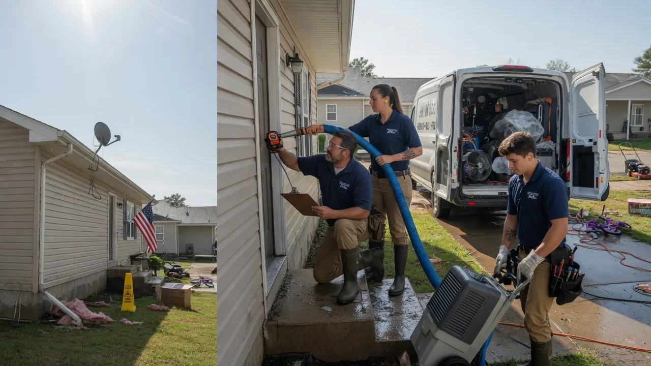 Ceiling Water Damage Restoration in Anderson, IN near me